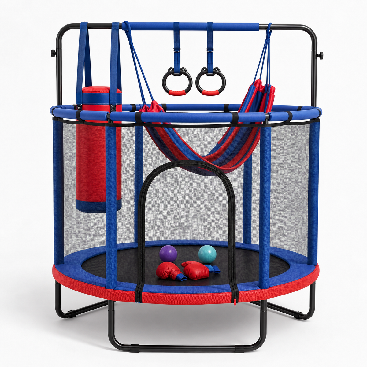55" Trampoline with Safety Enclosure
